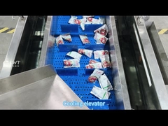 Línea de producción para enfriamiento y secado de salsa de tomate