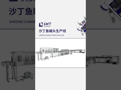 Línea de producción de sardinas enlatadas