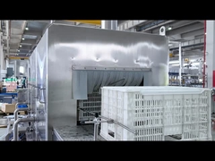 Lavadora de cestas de 600 cestas/hora