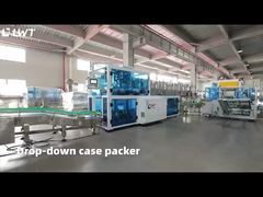LWT Drop Falling Type Carton Case Packer Packing Machine Line/Bottle Drop Packer Machine