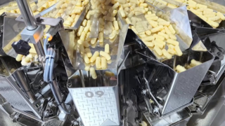 Línea de producción de relleno de patatas fritas