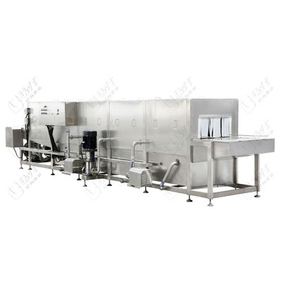 Máquina de lavar cajas industriales Lavadora de cajas