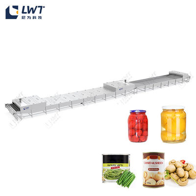 Máquina de esterilización automática Esterilizador de frutas enlatadas 220V / 380v / 120v