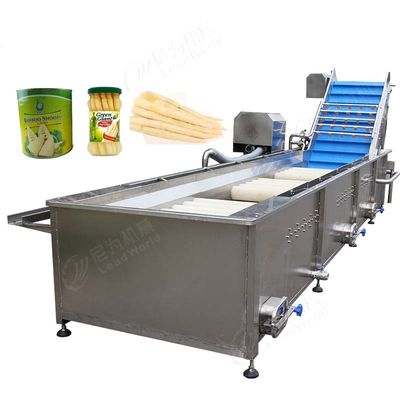 Línea de procesamiento de lavado de cortes de espárragos / Máquina de producción de brócoli / Línea de maquinaria de procesamiento de espárragos