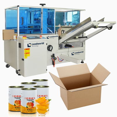 Máquina de moldeado de cajas de cartón erector vertical totalmente automática