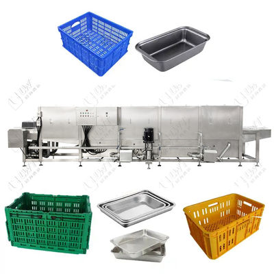 Equipo de limpieza de la industria caja de facturación / cesta / lavadora de bandejas