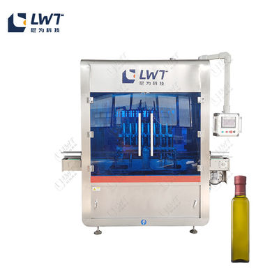 SUS304 2000BPH Máquina automática de llenado de aceite comestible Dimensión personalizada
