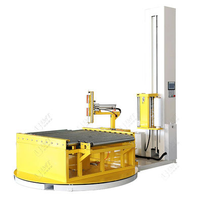 Máquina de embalaje de paletas de estiramiento totalmente automática de 380V Máquina de embalaje multifunción