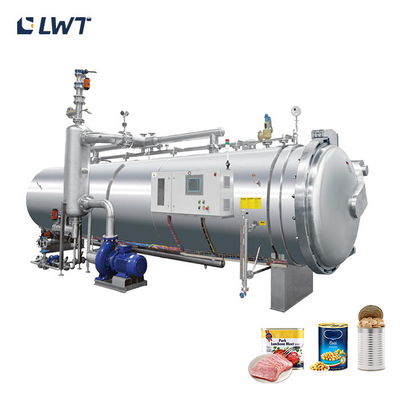 Equipo de esterilización de carne enlatada Autoclave en la máquina de esterilización