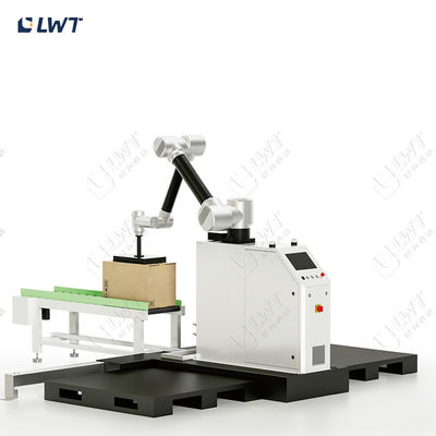 Versiegelung von Kartonaufrichtern am Ende der Linie Automatischer Palettierer/Roboterstapler Las máquinas de embalaje automático de paletas de papel y cartón