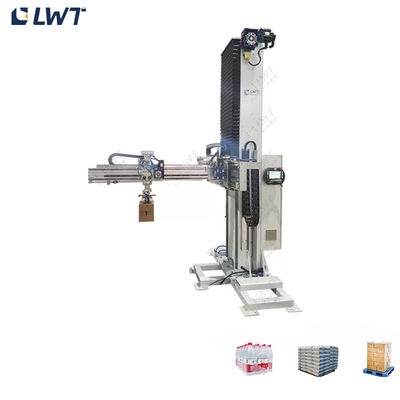 Máquina de paletización automática de caja de una sola columna