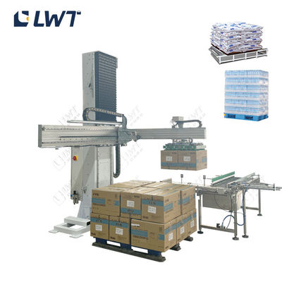 Sistema de paletización automática LWT para envases de cartón