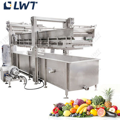 Máquina de lavado automática de burbujas de vegetales con certificación CE