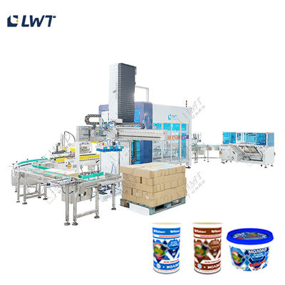1400BPH Línea automática de producción de leche condensada enlatada